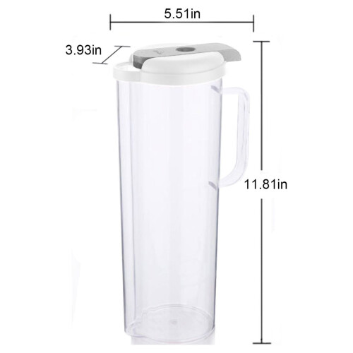 Tall Clear Airtight Pasta Storage Container 2