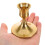 Brass Taper Candle Holders Vintage Style 2 Pack 5