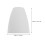 White Plastic Lampshade for Table & Floor Lamps, 3 Pack 2