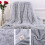 Faux Fur Throw Blanket 80 x 120 cm 4