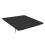 Black Polyester Fitted Table Cover 90x90cm 2