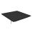 Black Polyester Fitted Table Cover 90x90cm 3