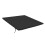 Black Polyester Fitted Table Cover 90x90cm 5