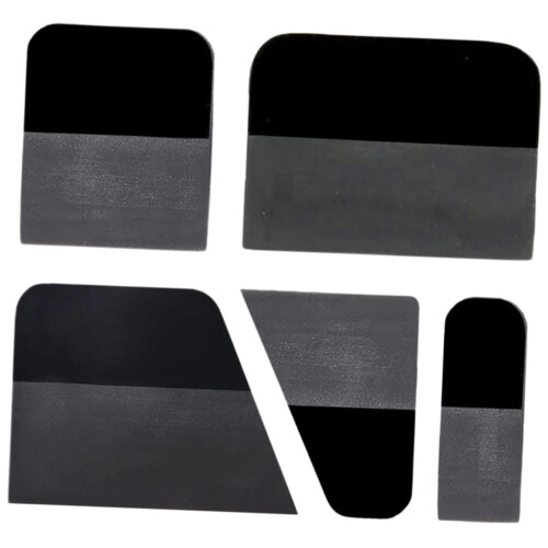 5-Piece TPU PPF Squeegee Kit Black 1