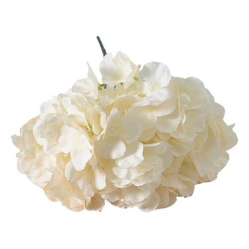 Artificial Hydrangea Flowers with Stems, 24cm Head, 45cm 1