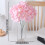 Artificial Hydrangea Flowers with Stems, 24cm Head, 45cm 3