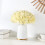 Artificial Hydrangea Flowers with Stems, 24cm Head, 45cm 4