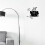 Homoyoyo black acrylic wall clock silent modern kitchen 2