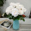 Black Artificial Roses – 12 pcs, 10 cm diameter 4