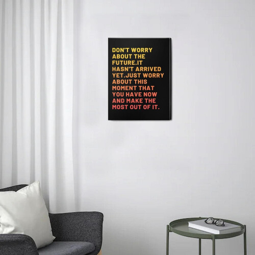 Inspirational Canvas Wall Art 12x16 in Set 1