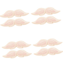 4Pairs Anti Slip Shoe Heel Pad Adhesive Prevent Blisters-Beige