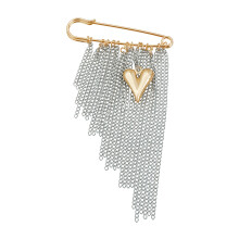 Stylish Color Block Brooch with Multiple Exaggerated-1450