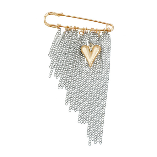 Stylish Color Block Brooch with Multiple Exaggerated-1450