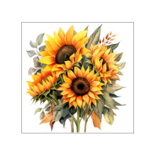 Gold FlowerToilet Seat Lid Sticker Selfs-Adhesive-MK1180