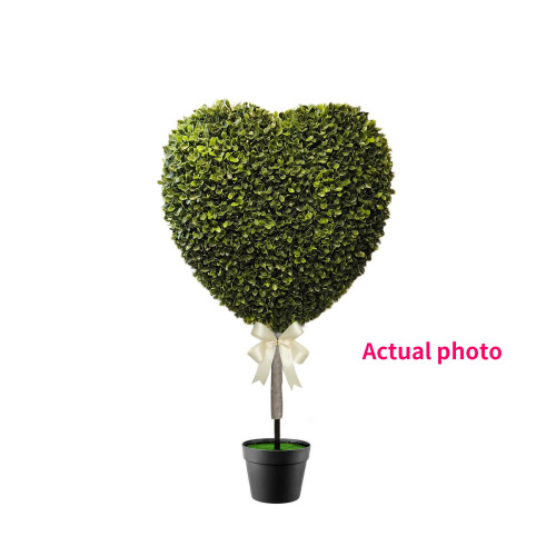 Plastic Heart Shape Stake for Outside Decorative Garden Stake-1 1
