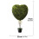 Plastic Heart Shape Stake for Outside Decorative Garden Stake-1 3