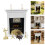 Mantel 1:12 Realistic Fireplaces Accs Model Mantel Decorative 2