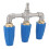 Triple Turbo Nozzle 4000psi 1/4in Plug 12