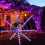 Rede de luz LED de teia de aranha de Halloween de 3,6 metros com 8 modos e 1