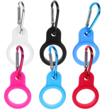 Silikon-Flaschenaufhänger-Karabiner (6er-Pack)