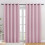 Blackout Curtains with Silver Grommets 34x60 in (2 Pack) 1