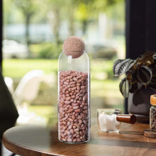 1500ml Glass Storage Jar with Cork Ball Lid