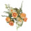 Artificial Rose and Daisy Swag with Greenery – 28.5 cm 1
