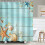Kids Shower Curtain 72x72 in Polyester with Hooks 1