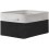 Fabric Storage Bin - Grey Cube Organizer 20L x 16W x 14H cm 1