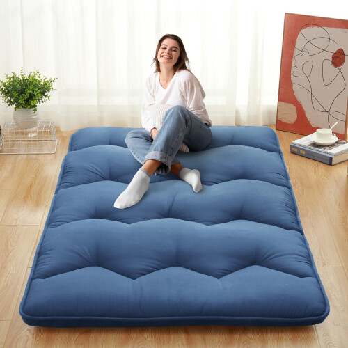 Πτυσσόμενο Ιαπωνικό Στρώμα Futon Πλήρους Μεγέθους