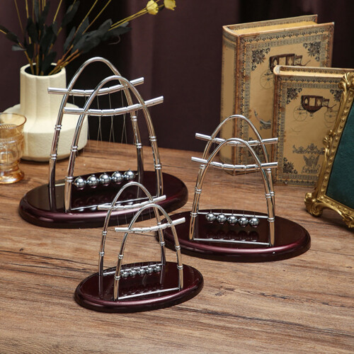Brinquedo de mesa Pêndulo de Newton com 5 Bolas de Aço 1