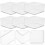 Set di 6 organizer per cassetti in plastica trasparente 1