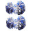 Cheer Pom Poms Blå Silver 13 cm 2 st 5