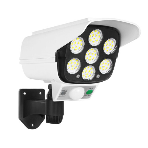 Solar Motion Sensor Light with 77 LEDs, White 1