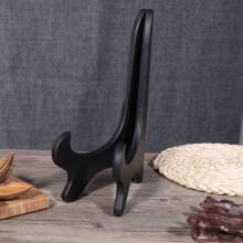 Escorredor de pratos de plástico preto – conjunto de 4 peças