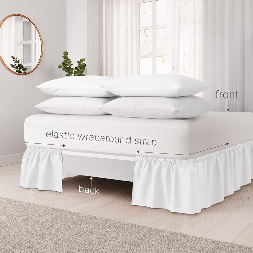 Zavinovací sukně pro postel velikosti King – výška 40 cm 2