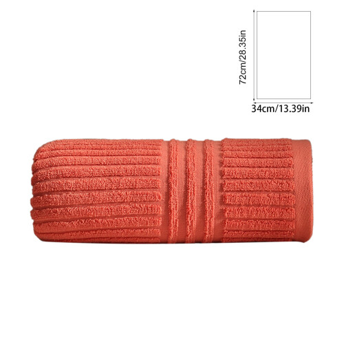 Ensemble de serviettes de bain en polyester doux et absorbant, 4 pièces 2