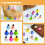16 Pcs Mini Resin Duck Figurines Assorted Colours 3
