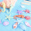 Set di mini ornamenti marini in resina – 48 pezzi 2