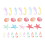 Set di mini ornamenti marini in resina – 48 pezzi 4