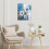 Daisy Butterfly Canvas Wall Art 16x12 in 4