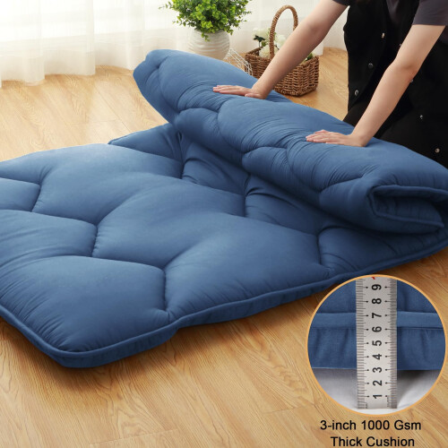 Πτυσσόμενο Ιαπωνικό Στρώμα Futon Πλήρους Μεγέθους 2