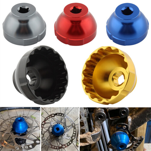 44mm 16 Grooves Bottom Bracket Tool for Centerlock Rotor-Blue 2