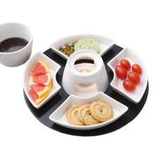 Ceramic Serving Dish with Excellent Heat Distribution-Black