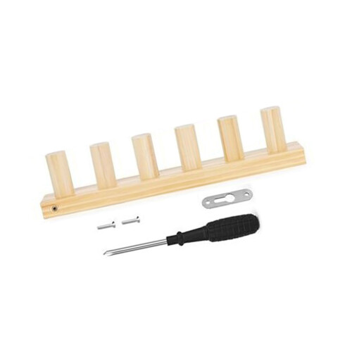 Multifunctional Wooden Knitting Tool Easy Assembly For-Set 1