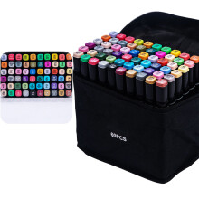 24pcs to 120Pcs Ergonomic Art Markers Set Double Tip-60 colors