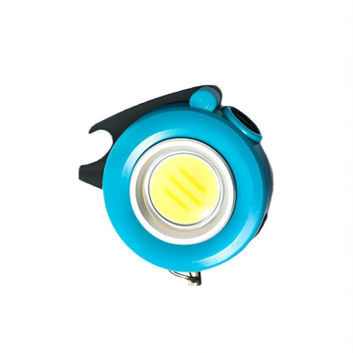 Rechargeable Keychain Light Magnetic Base500mAh Battery-B blue