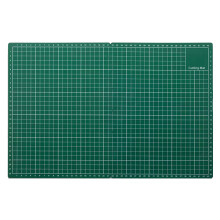 Accurate Cutting Mat Foldable NonSlip Bottom Grid Lines-Green