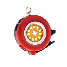 Multifunctional Waterproof LED Light Magnetic Keychain-RGB red