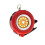 Multifunctional Waterproof LED Light Magnetic Keychain-RGB red 1
